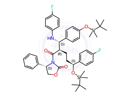 Chemical structure of Ezetimibe Impurity 38