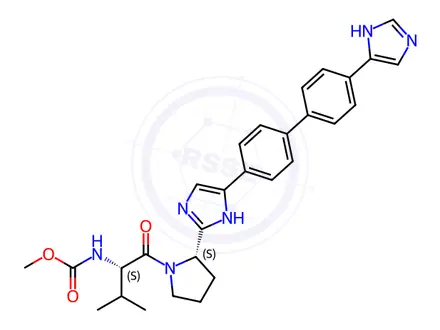 Chemical structure of Daclatasvir Hydrochloride Impurity 5