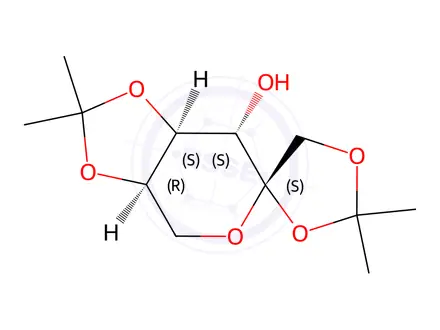 Chemical structure of Topiramate Impurity 22