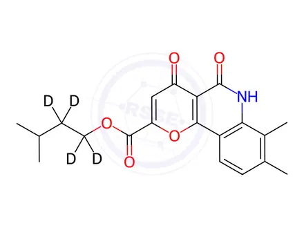 Chemical structure of Repirinast-d4