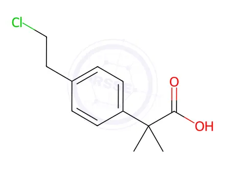 Chemical structure of Bilastine Impurity 87