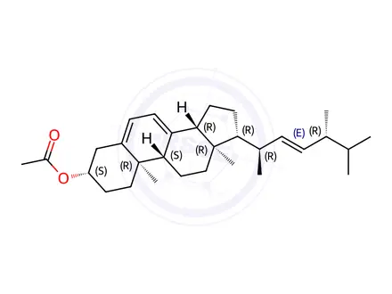 Chemical structure of Ergosterol Impurity 1