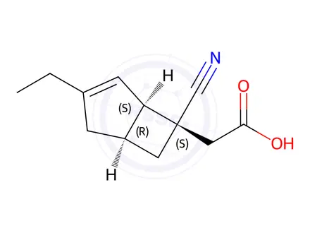 Chemical structure of Mirogabalin Besilate Impurity 119
