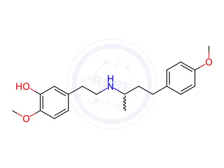 Chemical structure of Dobutamine Impurity 8