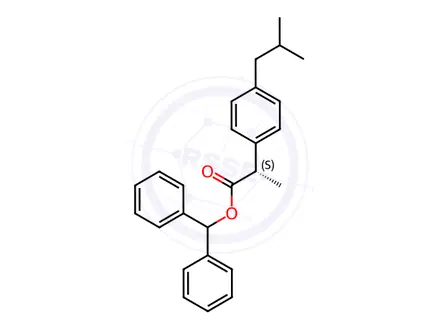 Chemical structure of Ibuprofen Impurity 160