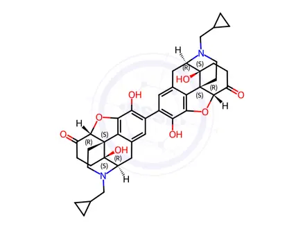 Chemical structure of Naltrexone EP Impurity D