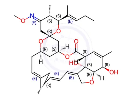 Chemical structure of Moxidectin EP Impurity C