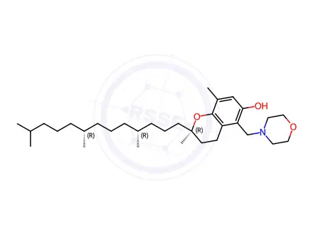 Chemical structure of DL-α-Tocopherol Impurity 37