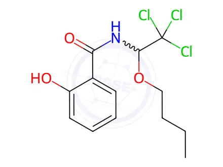 Chemical structure of Trichlamide