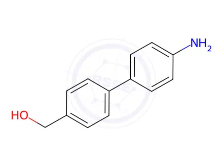 Chemical structure of (4'-Amino-[1,1'-biphenyl]-4-yl)methanol