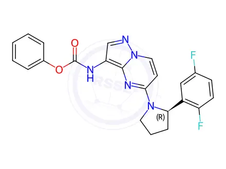 Chemical structure of Larotrectinib Sulfate Impurity 18