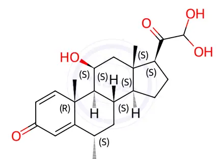 Chemical structure of Prednisolone Impurity 9