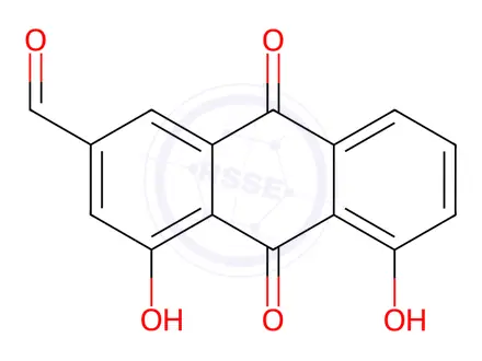 Chemical structure of Emodin Impurity 1
