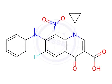 Chemical structure of Garenoxacin Impurity 3