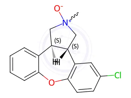 Chemical structure of Asenapine Impurity 2