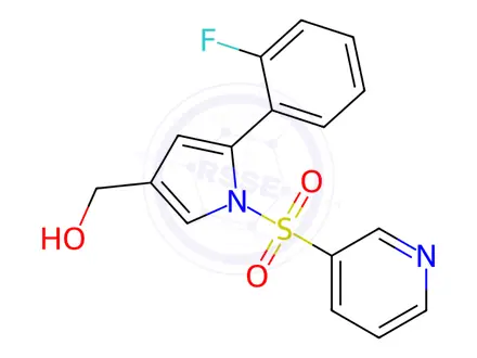 Chemical structure of Vonoprazan Impurity 342