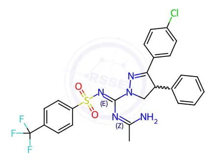 Chemical structure of Zevaquenabant Impurity 1