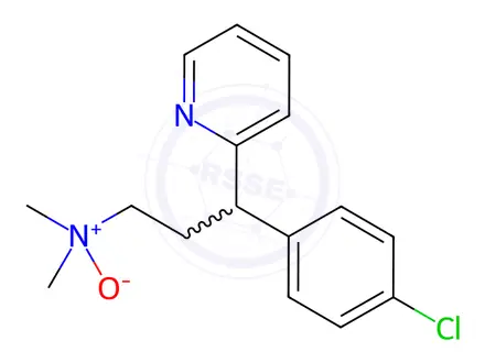 Chemical structure of (R)-Chlorpheniramine N-Oxide