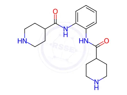 Chemical structure of Bilastine Impurity 128