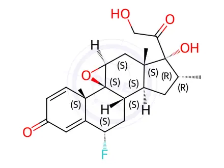 Chemical structure of Fluticasone Propionate Impurity 27
