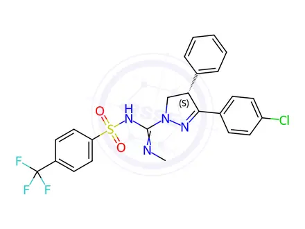 Chemical structure of Zevaquenabant Impurity 18