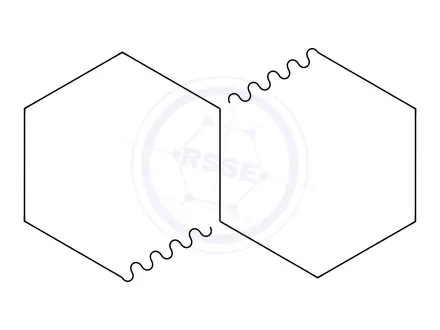 Chemical structure of Decahydronaphthalene(cis-and trans-mixture)
