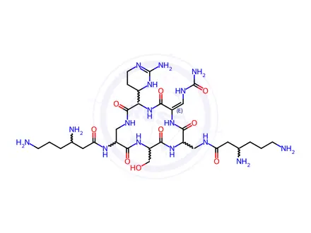 Chemical structure of Viomycin Impurity 73