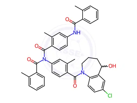 Chemical structure of Tolvaptan Impurity 17