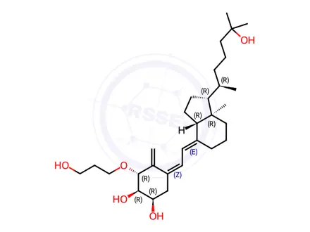 Chemical structure of Eldecalcitol Impurity 4