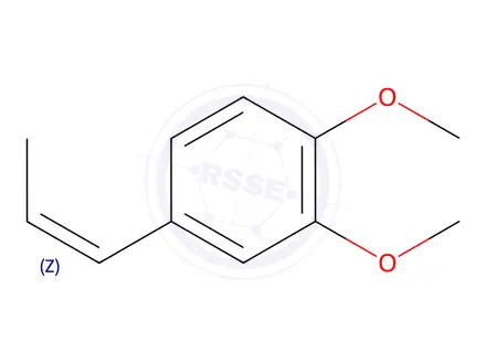 Chemical structure of Methyl isoeugenol