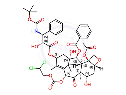 Chemical structure of Docetaxel Impurity 12