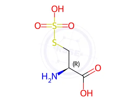 Chemical structure of Acetylcysteine Impurity 33
