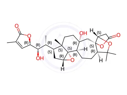 Chemical structure of Micrandilactone B