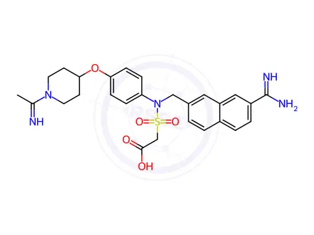 Chemical structure of YM 60828