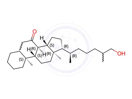 Chemical structure of Cholesterol Impurity 62