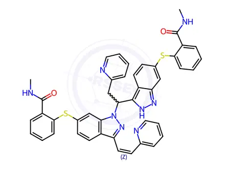 Chemical structure of Axitinib Impurity 15