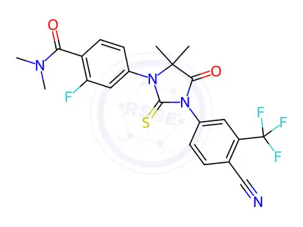 Chemical structure of Enzalutamide Impurity 47