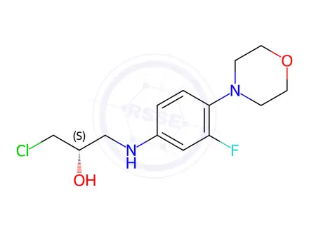 Chemical structure of Linezolid Impurity 29