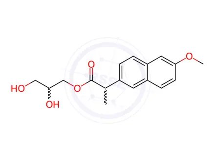 Chemical structure of Naproxen Impurity 60