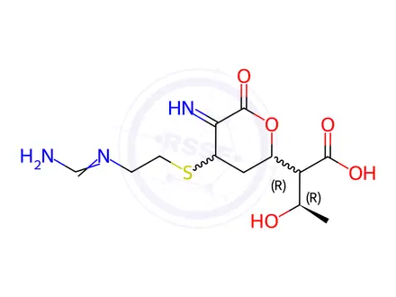 Chemical structure of Imipenem Hydrolysate Cyclitic Product 1