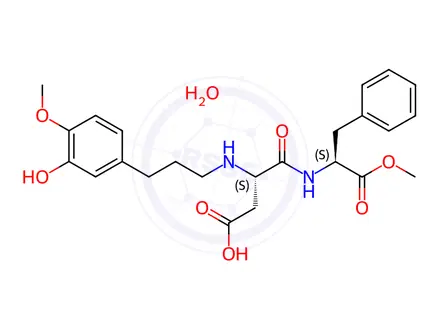Chemical structure of Advantame Monohydrate