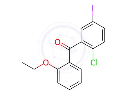 Chemical structure of Dapagliflozin Impurity 8