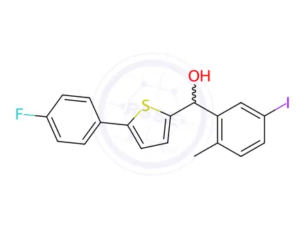 Chemical structure of Canagliflozin Impurity 80