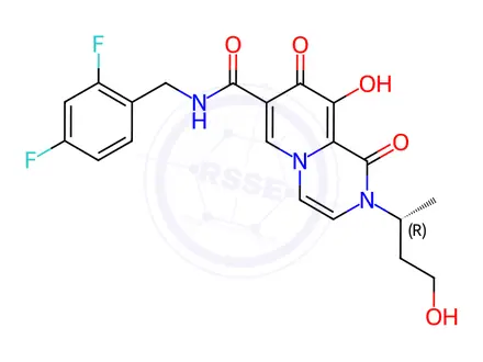 Chemical structure of Dolutegravir Impurity 13