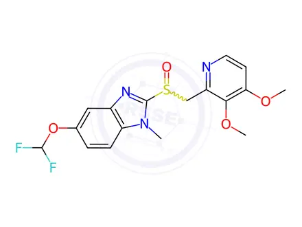 Chemical structure of Pantoprazole EP Impurity D