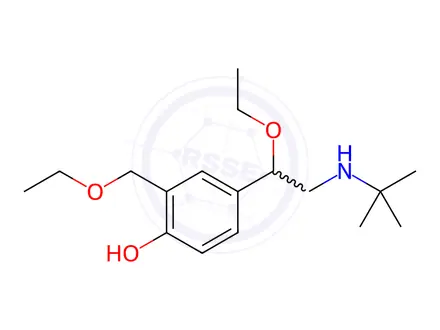 Chemical structure of Albuterol Impurity 34
