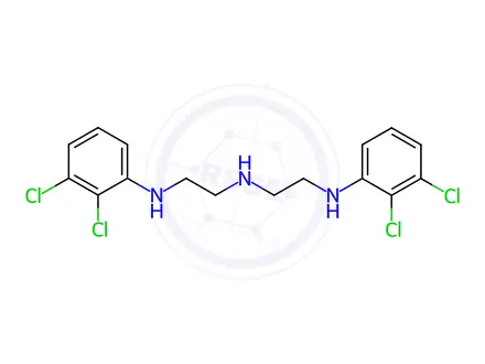 Chemical structure of Aripiprazole Impurity 1