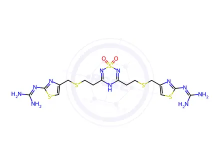 Chemical structure of Famotidine Related Compound B