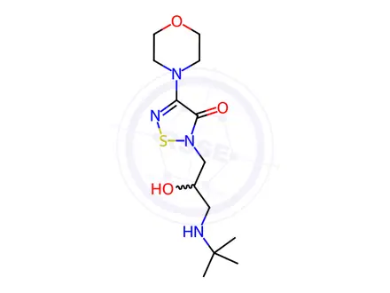 Chemical structure of Timolol EP Impurity H
