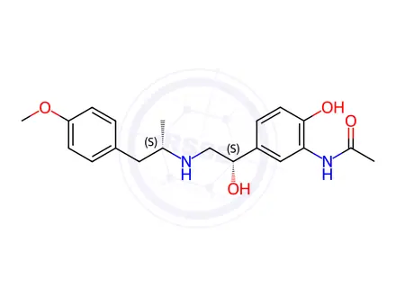 Chemical structure of Arformoterol Impurity 1